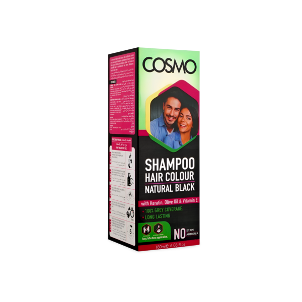 Cosmo Hair Color Black Shampoo in Pakistan,